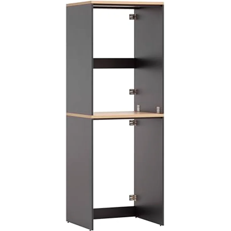 Schildmeyer Waschmaschinenumbau Set Solea 702010, anthrazit, 67,1 x 60 x 96 cm – Bild 2