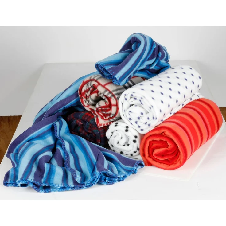 Mikrofaser Polar-Fleece-Decke 130x170cm Wohndecke Sofadecke Kuscheldecke Tagesdecke Decke Schlafdecke – Bild 4