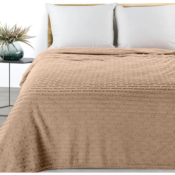Decke LISA beige 130x170 beige – Bild 2