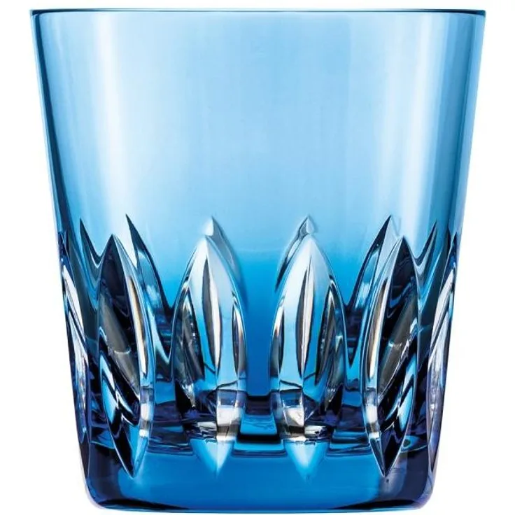 Becher Kristall Ritz aqua (9,5 cm)