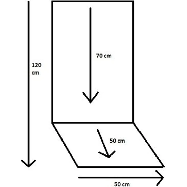 Madison F331 Hochlehner Gartenstuhl Auflagen 120x50x8cm grau Grafik – Bild 5