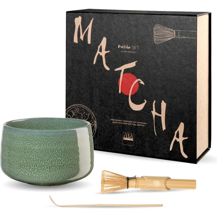 ASA Selection Matcha Set, Matsu Shiny Moribana, L. 120mm, B. 120mm, H. 75mm