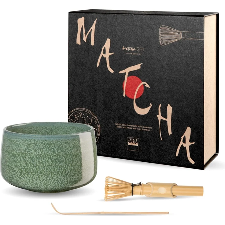 ASA Selection Matcha Set, Matsu Shiny Moribana, L. 120mm, B. 120mm, H. 75mm