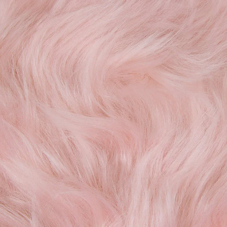 vidaXL Kunstschaffell Teppich Tafalla Rosa Ø 200 cm Polyester 42021561 – Bild 8