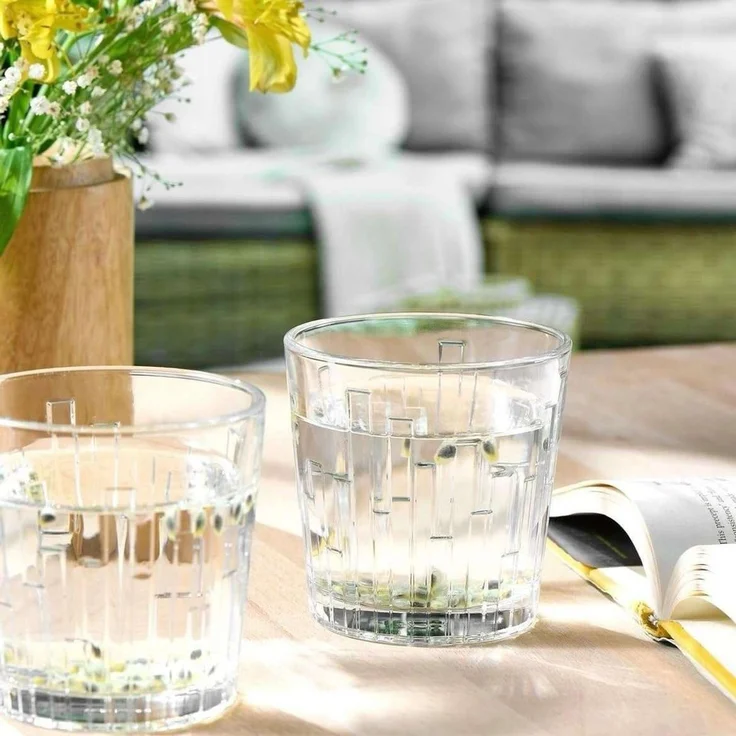 Hermia Concept 'PB-520234' Whiskygläser-Set (6-teilig), Transparent, 8,9 x 8,9 x 8,9 cm, 300 ml – Bild 3