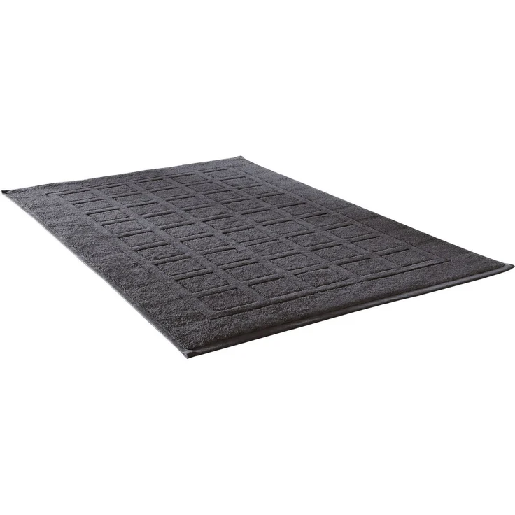 Dyckhoff Badematte Planet, Höhe 3 mm, beidseitig nutzbar, fußbodenheizungsgeeignet, Baumwolle, rechteckig, 2-tlg. Badematte, Baumwolle, 2er Set Hotelmatte – Bild 4