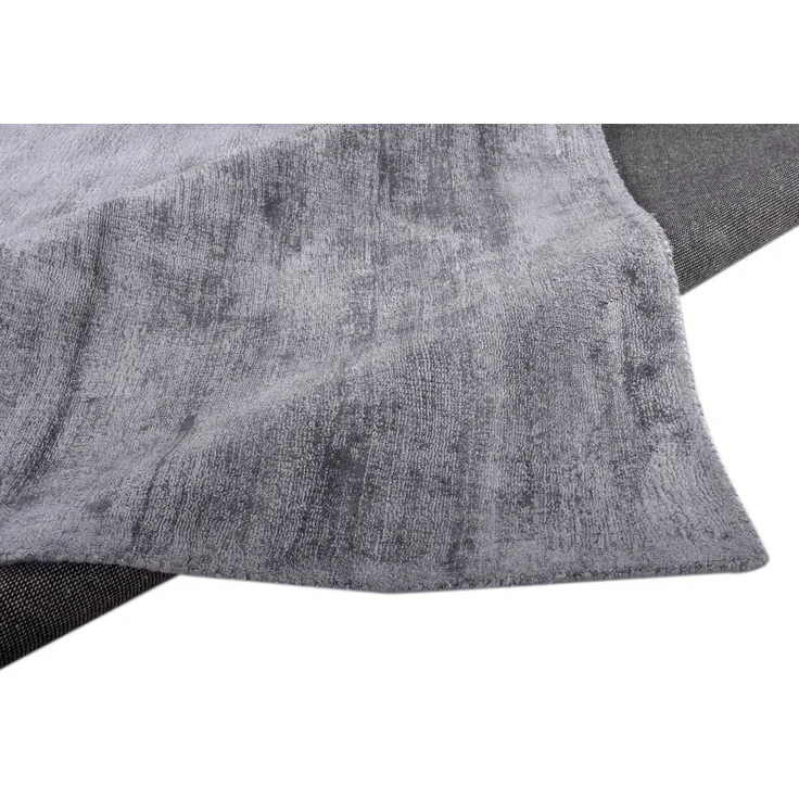 TOM TAILOR HOME Teppich Shine uni, rechteckig, Höhe: 8 mm, Handweb Teppich, 100% Viskose, handgewebt, mit elegantem Schimmer – Bild 3