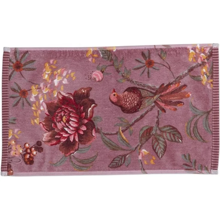Pip Studio Gästehandtuch Secret Garden Mauve (30x50 cm) 278602