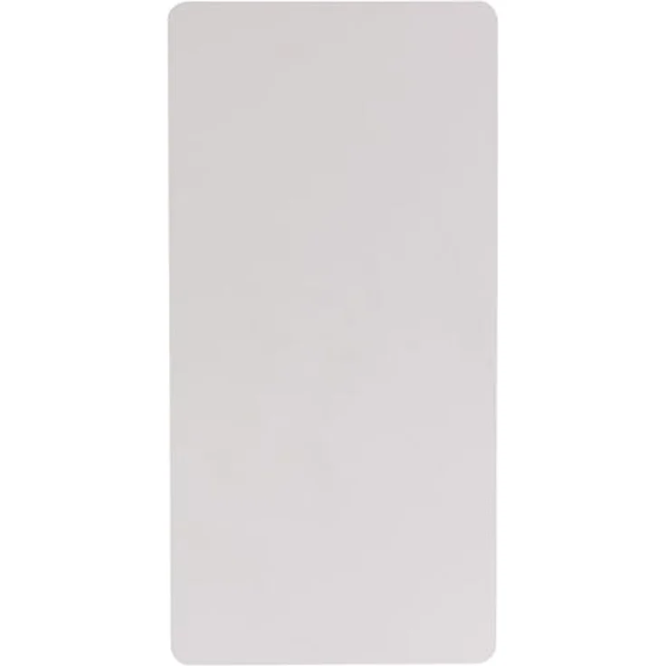 Flash Furniture Kathryn Klapptisch, 122 cm, Granit, Kunststoff, Weiß – Bild 5