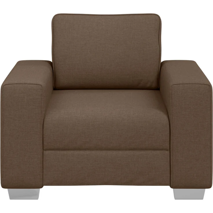 vidaXL Sofa-Sessel Braun 100 cm Stoff 4105211 – Bild 3