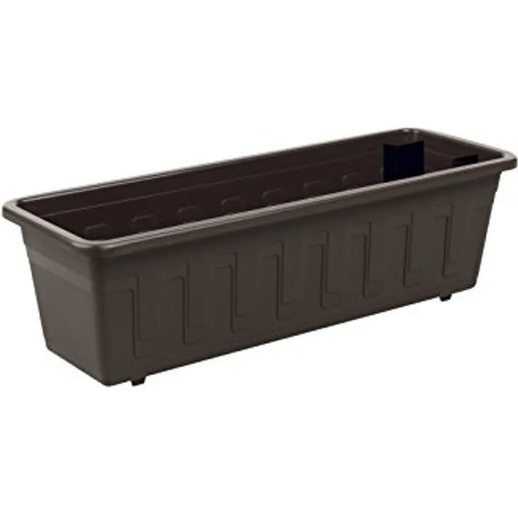 Blumenkasten SUPER 40 cm – Pflanzkasten aus Kunststoff für Balkon, Terrasse, Garten & Fensterbank