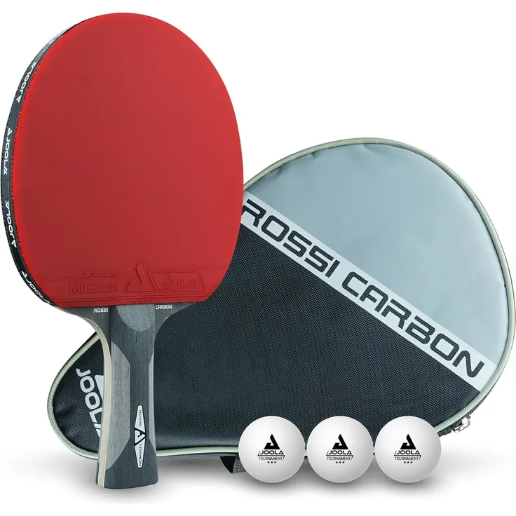 Joola Tischtennisschläger Rosskopf Carbon Set, Tischtennis Schläger Racket Table Tennis Bat