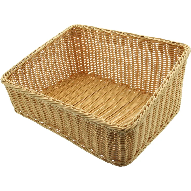 Regalkorb Poly 50 x 40 cm Brotkorb Obstkorb Verkaufskorb Korb – Bild 4