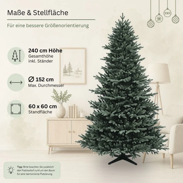 HXT 1418 Spritzgussbaum 240 cm – Bild 4
