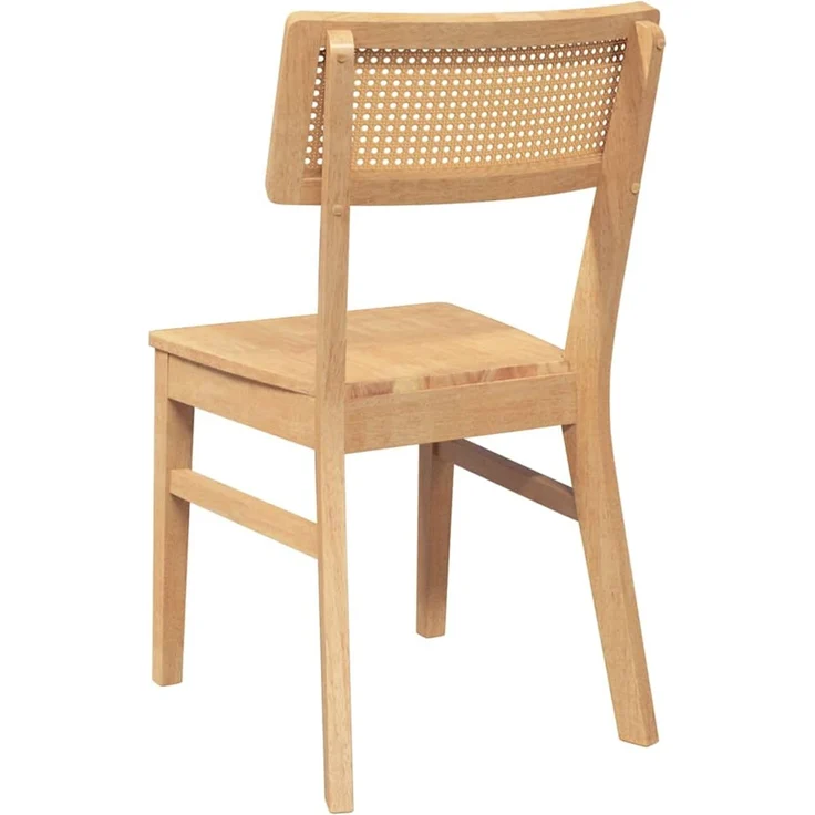 vidaXL Esszimmerstühle 2 Stk. Massivholz Gummibaum 4102464 – Bild 7