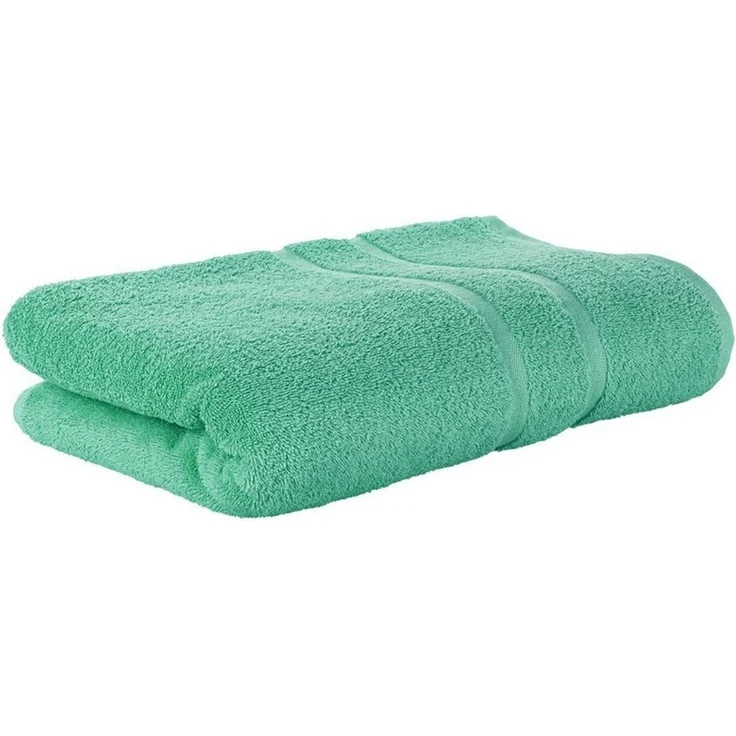 StickandShine Handtuch Handtücher Badetücher Saunatücher Dusch Gäste Smaragdgrün Frottee – Bild 1