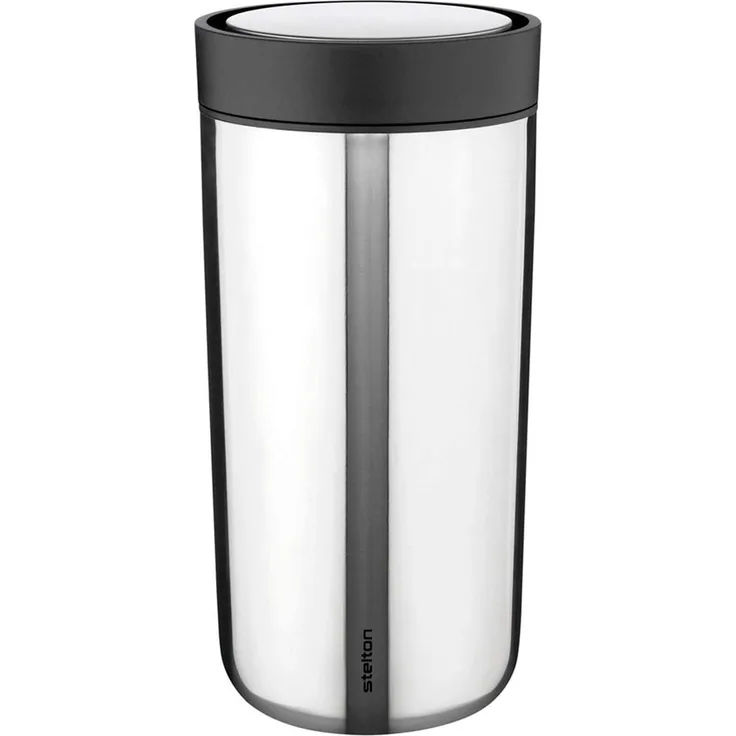 To Go Click Edelstahl Doppelwand 0,4 l. - steel Stelton Becher