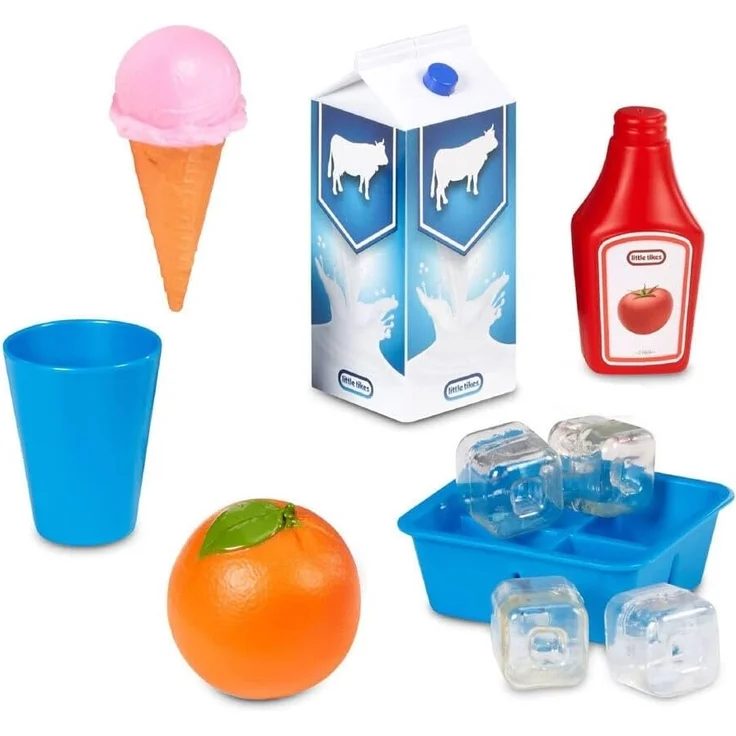 little tikes 651427E7C First Fridge - Interaktiver & Realistischer Kühlschrank - Mit Licht & Geräuschen - Schein-Spielgerät für Kinder – Bild 2