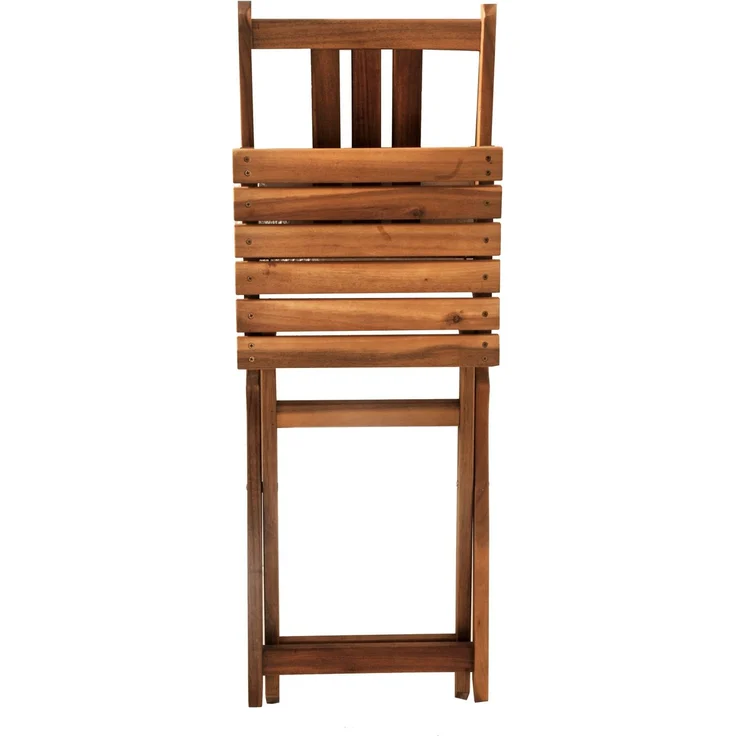 Balkonmöbel Akazie 3tlg. Klapptisch 60 x 45 ALEXA/BLOOM 59424561 – Bild 4