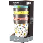 SIGG Kindertrinkbecher "Wildlife" 4er Set