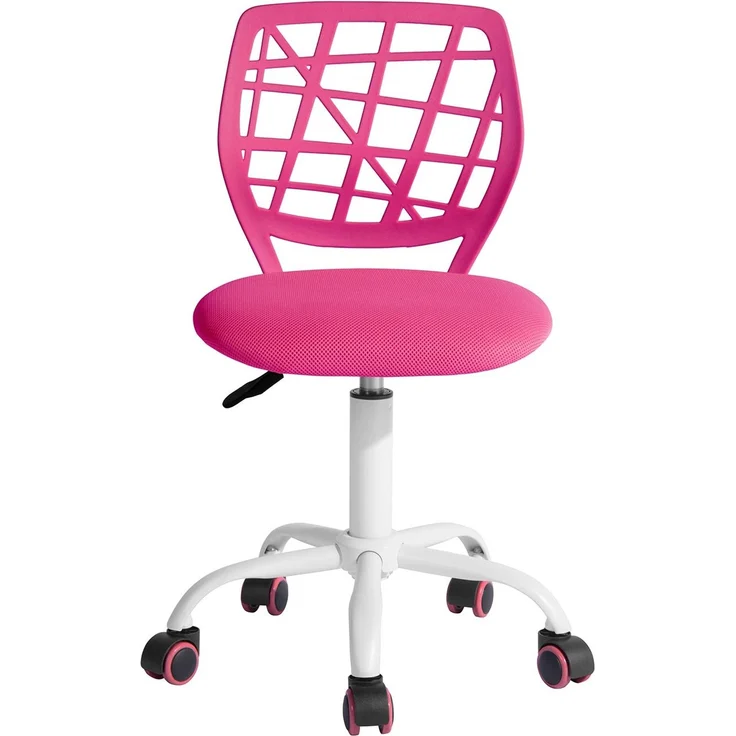 FurnitureR Bunte Schreibtischstuhl, Modernes verstellbares Design Computer Sitz, Swivel Armless Stuhl, Kinderzimmer, Home Office Task Chair
