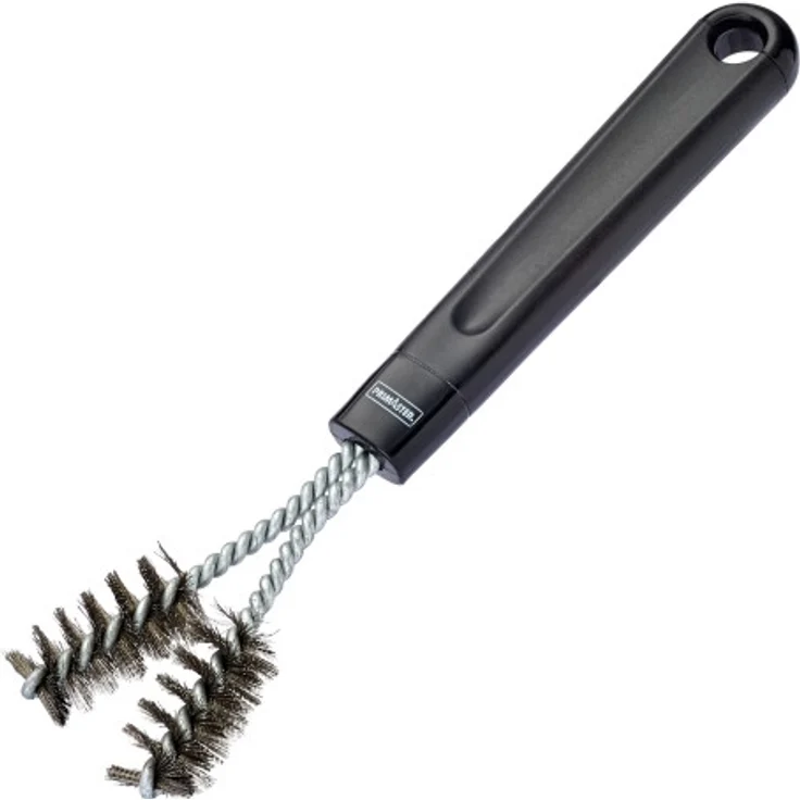 Primaster Grillbürste zweiseitig Stahl 28 cm