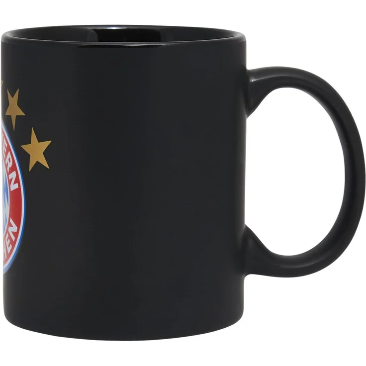FC Bayern München Tasse FC Bayern München Tasse Logo I Schwarz I 0,3 l, Keramik – Bild 8