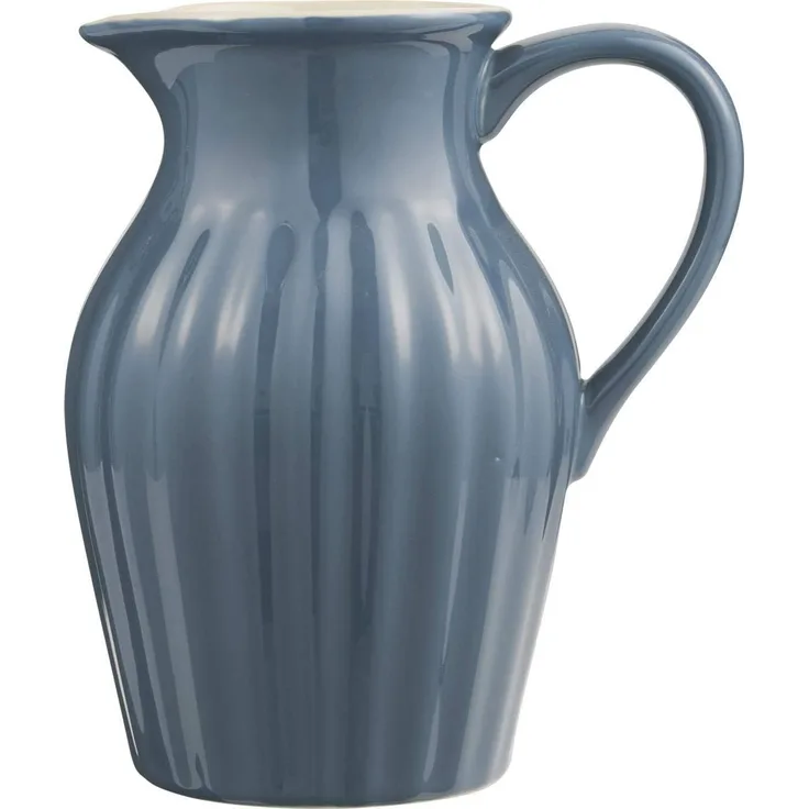 Ib Laursen Krug Mynte 1,7l Keramik Kanne Vase 2077- 09 - blau