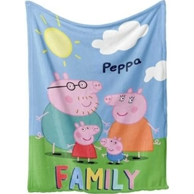Babydecke Decke Peppa Wutz, Peppa Pig – Bild 4