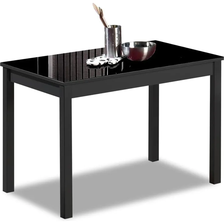 ASTIMESA küchentisch, Schwarz, 106 cm x 60 cm
