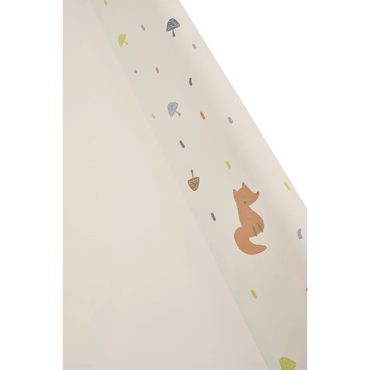 Sterntaler Wickelauflage Fuchs Filou - unisex Wickelunterlage mit Druckmotiv - pflegeleichtes & abwaschbares Obermaterial - Wickeltischauflage, Größe 50x70 cm, lichtgrau – Bild 3