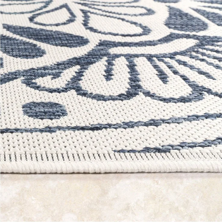 Paco Home Teppich Coco 205, rechteckig, Höhe: 4 mm, Flachgewebe, Paisley Muster, In- und Outdoor geeignet – Bild 3