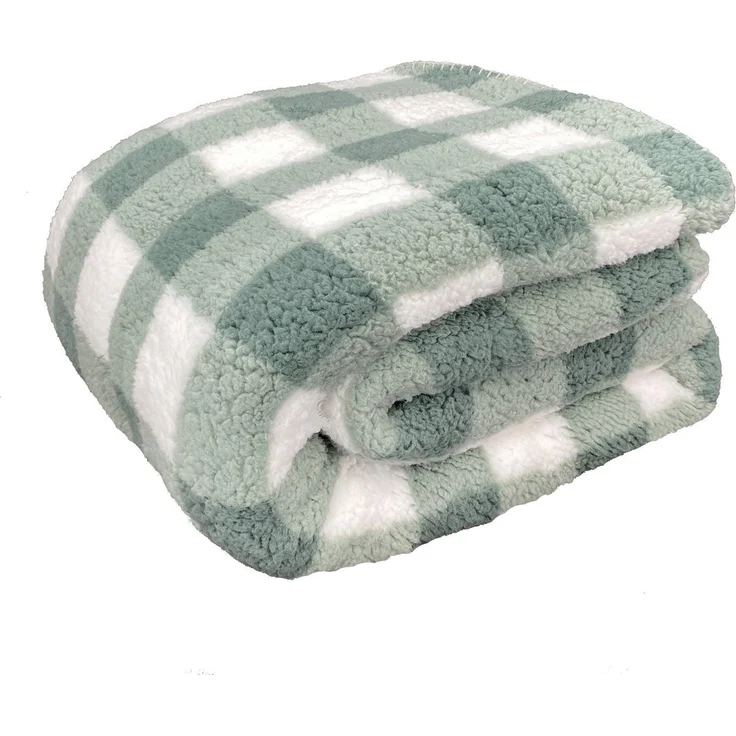 Wohndecke Sherpa Kuscheldecke Cottage Winterdecke Teddy Fell, heimtexland, 150x200 I extra dick I warm I flauschig I kuschelig weich – Bild 3
