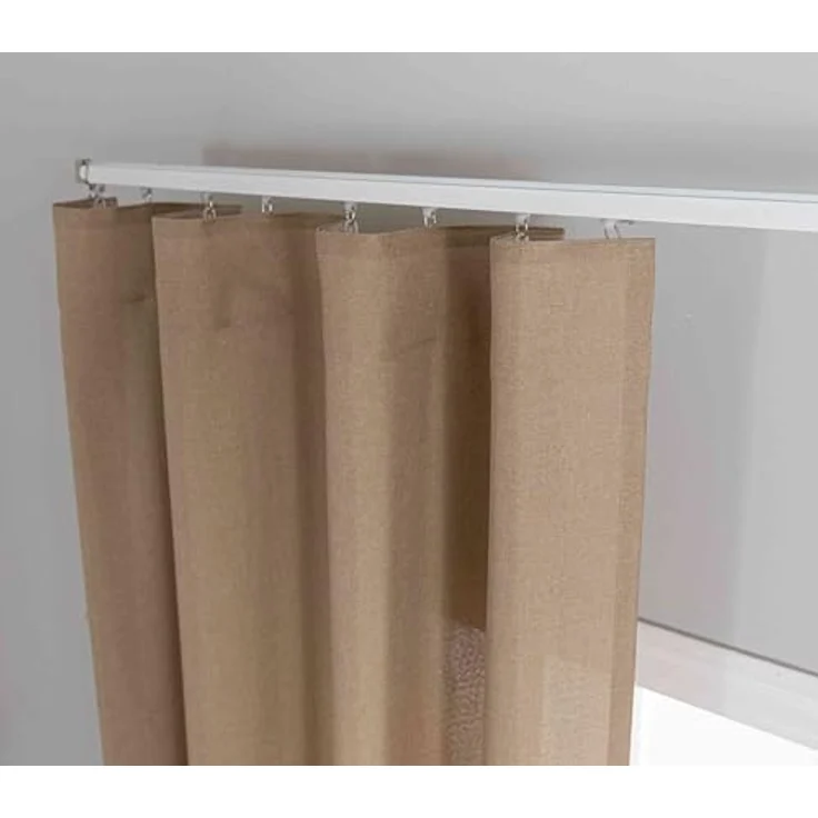 Gardinenbox Vorhang (3 St), Multifunktionsband, blickdicht, Cationic, 2 Vorhänge Leinenoptik, 1 Gardine Voile Batist 2025100-110S1 – Bild 5