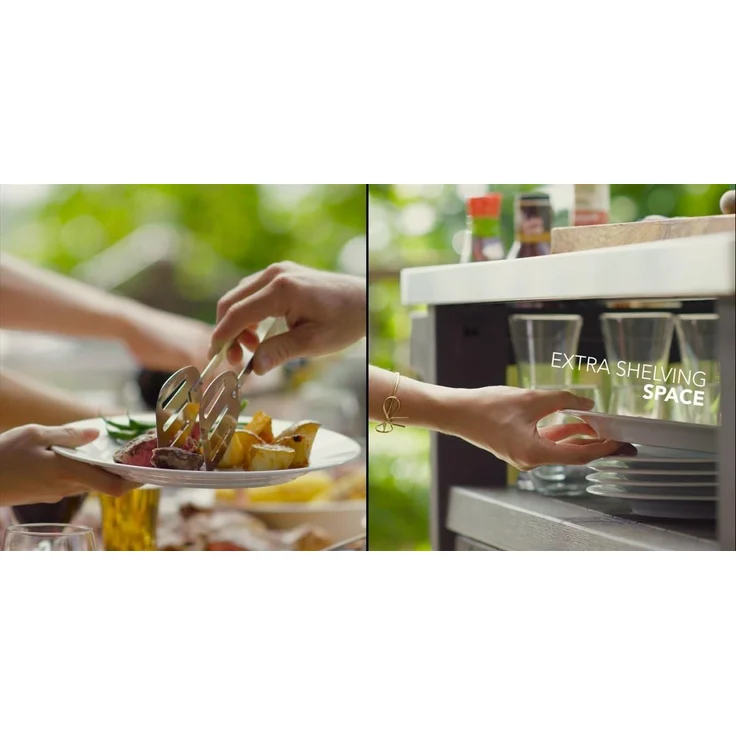 Keter BBQ-Tisch 54 x 70 x 90 cm – Bild 7