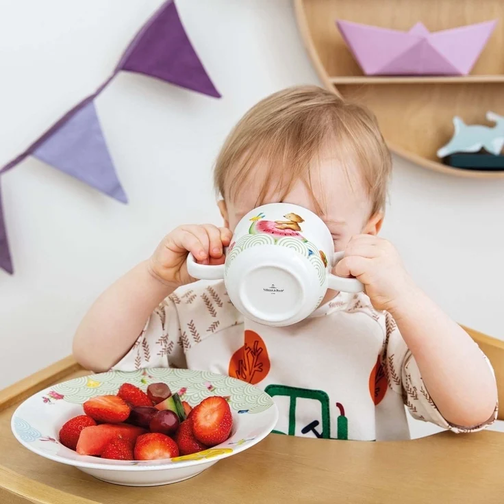 Villeroy & Boch Hungry as a Bear Kinderteller tief – Bild 3