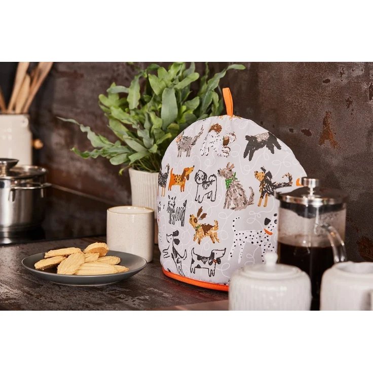 Ulster Weavers Teekanne Dog Days, (Set, 1-St, 1x Teekannenwärmer), Muff Tea Cosy Teekannenhaube ca. 35x27cm – Bild 3