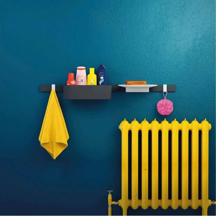 hansgrohe Aufbewahrungsbox WallStoris, BxTxH: 25x10x7,1 cm, tief mattschwarz – Bild 3