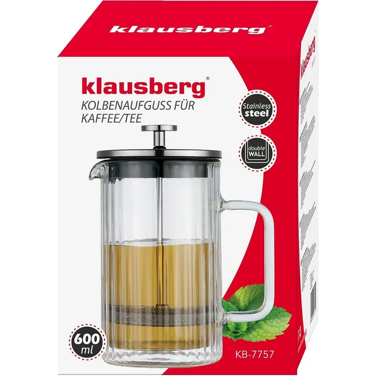 Klausberg Klausberg Kaffee- und Teezubereiter 600ml KB7757 – Bild 5