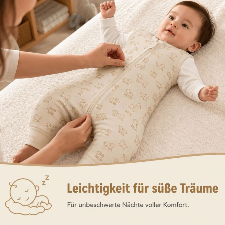 Fillikid Sommerschlafsack mit Beinen Exklusiv – Bild 9