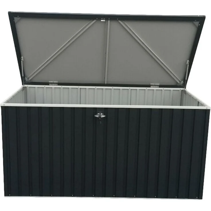 VCM Kissenbox Duramax Gerätebox 921173 Anthrazit 195 x 91 x 94 cm – Bild 2