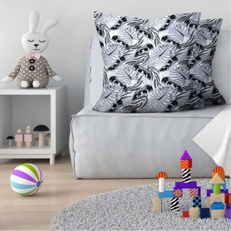 Amilian Dekokissen Dekoratives Kissen 80x80 cm Kindermotive – Bild 3