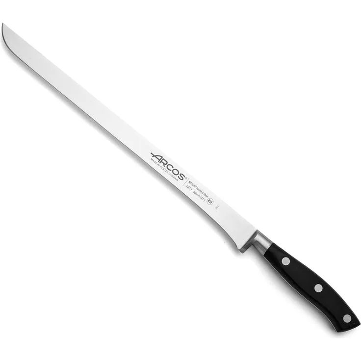 Schinkenmesser Klinge Edelstahl Nitrum 30 cm A Einheit Riviera