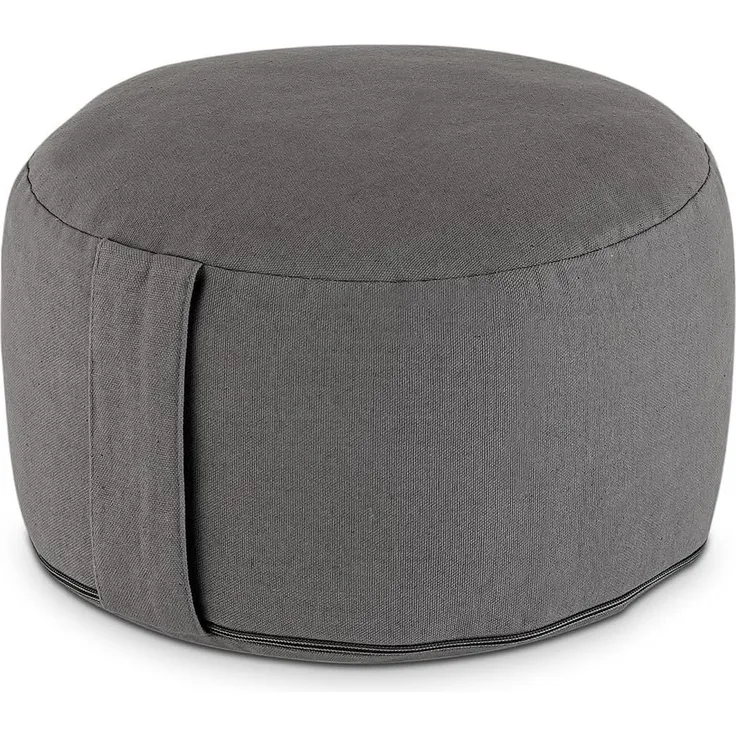 Amagohome Yogakissen Yogakissen Meditationskissen Augenkissen Sitzkissen rund ø31xH20cm Bez
