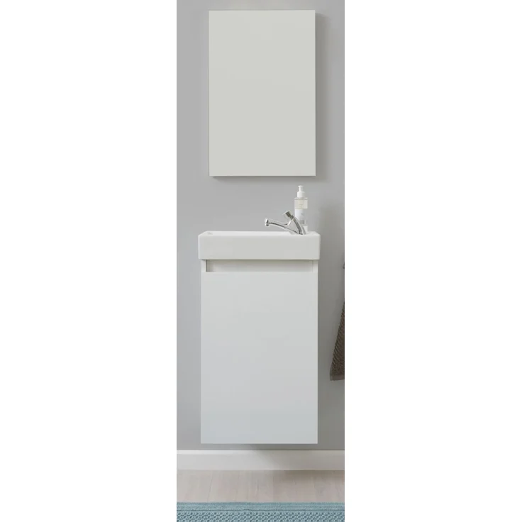 Badmöbel Set 3-teilig Champ weiß 40 cm – Bild 2