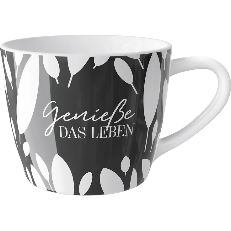 Kaffeetasse Teetasse Tasse Maxi Becher für dich la vida "Geniesse Leben" 910574