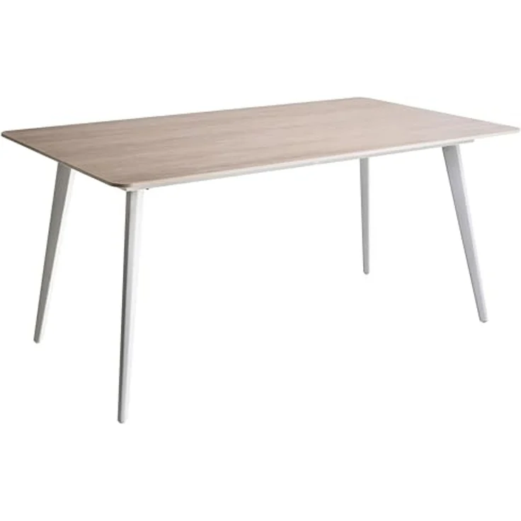 Beliani 'RODALLO' Gartentisch, Stein Travertinoptik, 90x160x75 cm – Bild 1