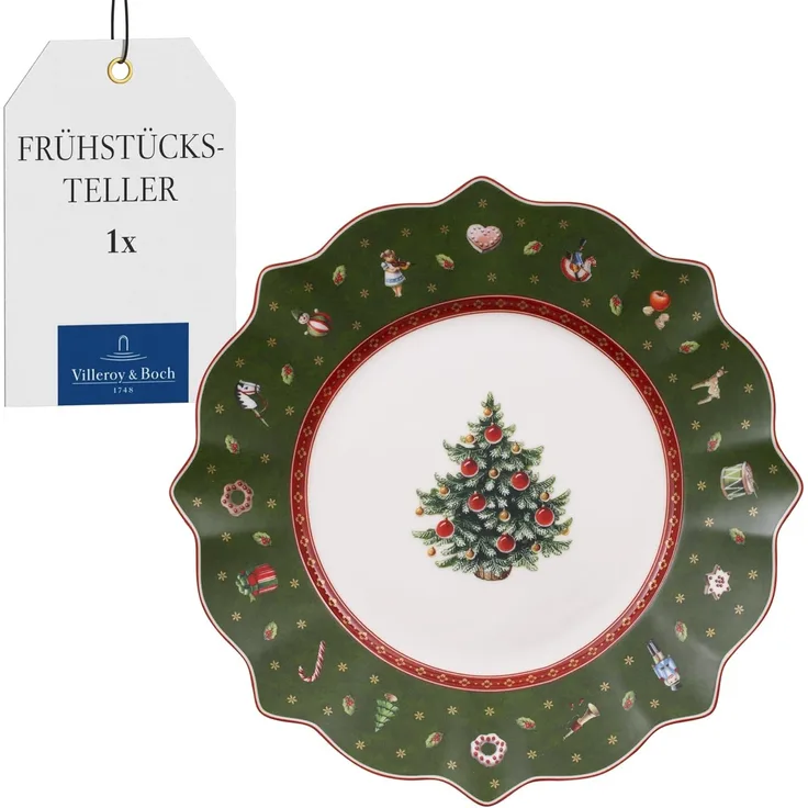 Villeroy & Boch Toy's Delight Frühstücksteller ø 24,5 cm grün