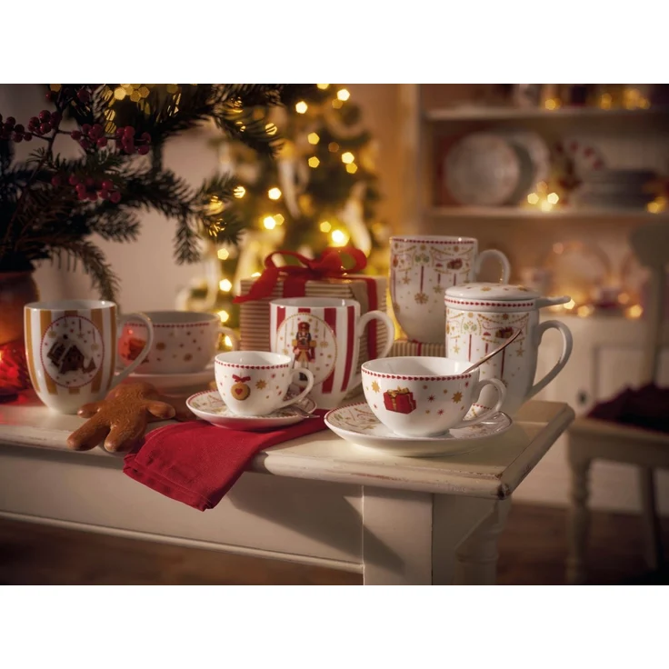 Hutschenreuther Frühstücksteller 22 cm Christmas Love – Bild 1