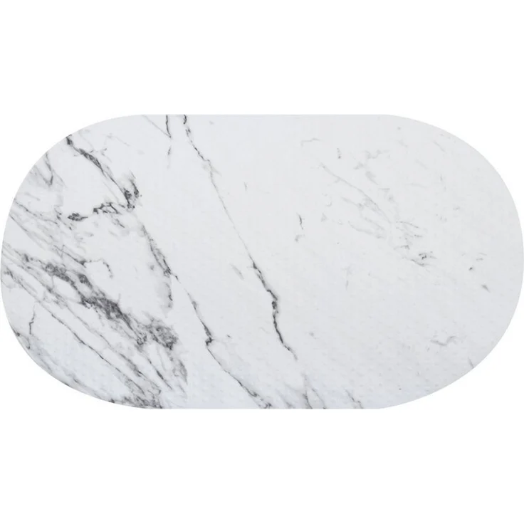 Badematte Dusch- und Wanneneinlage Motiv, mit Saugnäpfen, rutschhemmende Oberfläche, pflegeleicht, waschbar, PVC, Polyester, PVC & Polyester, Motiv "TOSCANA", 69x39 cm – Bild 1